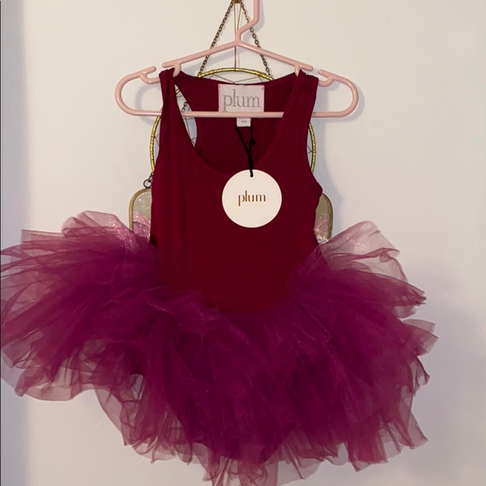 NWT 2Y I ❤️ Plum Magenta Olivia Tutu Dress!